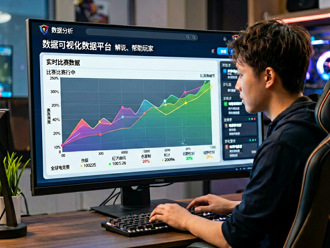 极速电竞数据可视化分析平台界面